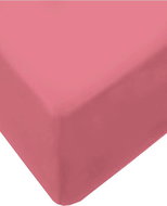 4sleep jersey with elastic band 90/200 strawberry - Bedsheet