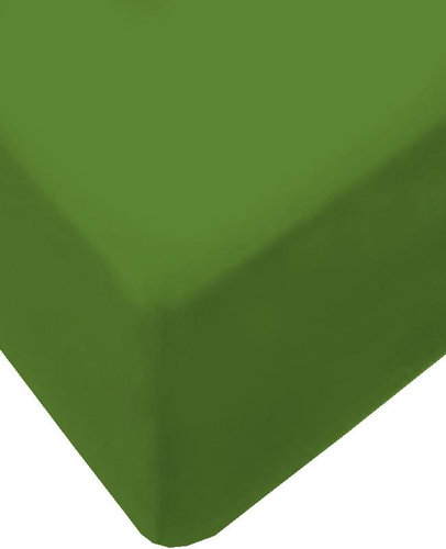 4sleep jersey with elastic band 90/200 olive - Bedsheet - Main image