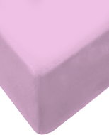4sleep jersey with elastic 180/200 lilac - Bedsheet