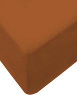4sleep jersey with elastic 180/200 cinnamon - Bedsheet