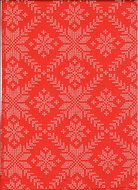 4sleep Vánoční ubrus vločky 40 × 140 cm - Runner