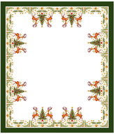 4sleep Christmas tablecloth 120 × 140 cm - deer - Tablecloth
