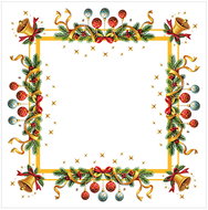 4sleep Christmas tablecloth 75 × 75 cm - flasks - Tablecloth