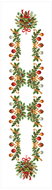 4sleep Christmas tablecloth 40 × 140 cm - pine cones - Runner