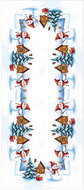 4sleep Christmas tablecloth 30 × 45 cm - snowmen, blue - Tablecloth