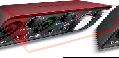  FOCUSRITE Scarlett 2i2 - Sound Card - Main image