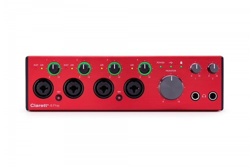 Focusrite Clarett +4 PRE - External Sound Card  - Main image