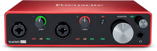 Focusrite Scarlett 4i4 3rd Gen - Külső hangkártya - Fő fotó