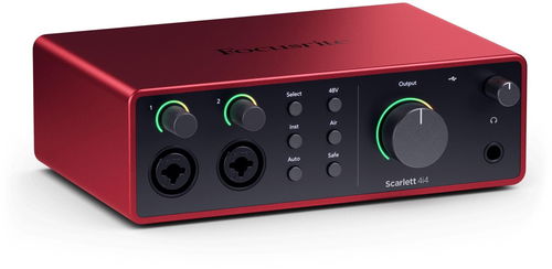 Focusrite Scarlett 4i4 4th Gen - Externí zvuková karta - Hlavní obrázek