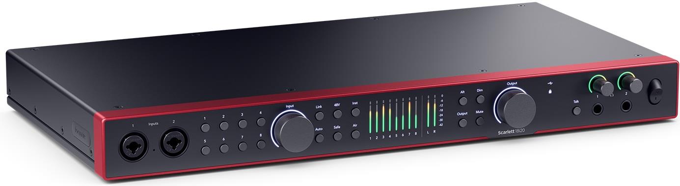 FOCUSRITE Scarlett 18i20 4th Gen