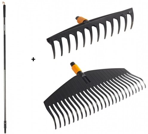 Fiskars Set Rake QUIKFIT Plastic - Rake - Main image