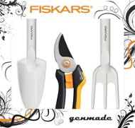 Fiskars White Solid Gift Set - Garden Tool Set