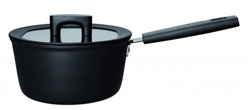 FISKARS Hard Face Nyeles lábas fedővel, 2,5 l, 20 cm - Nyeles lábas - Fő fotó