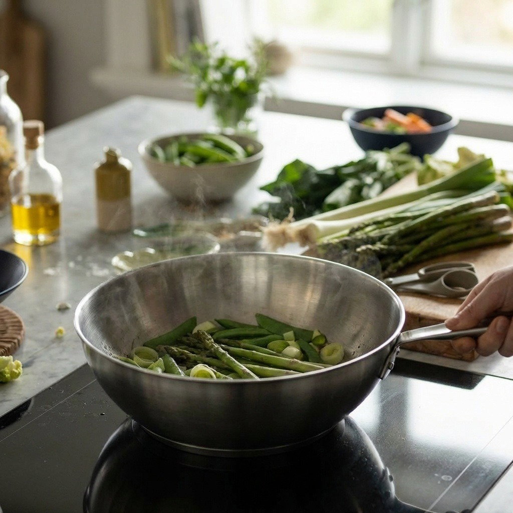 FISKARS All Steel pure Wok - 28cm