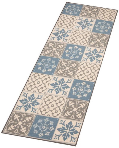 Běhoun Mare 67×180 Vibe 103492 creme brown blue 67×180 cm - Koberec - Main image