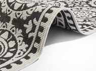 Běhoun Twin Supreme 104129 Black/Cream 80×350 cm - Carpet