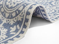 Tread Twin Supreme 104130 Blue/Cream 80×250 cm - Carpet