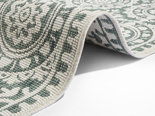 Běhoun Twin Supreme 104131 Green/Cream 80×250 cm - Koberec - Main image
