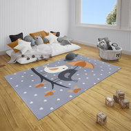Dětský Adventures 104542 Grey/mustard 120×170 cm - Koberec