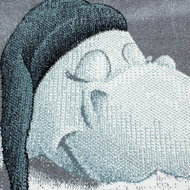 Dětský kusový Bambi 840 blue kruh 120×120 cm kruh - Carpet