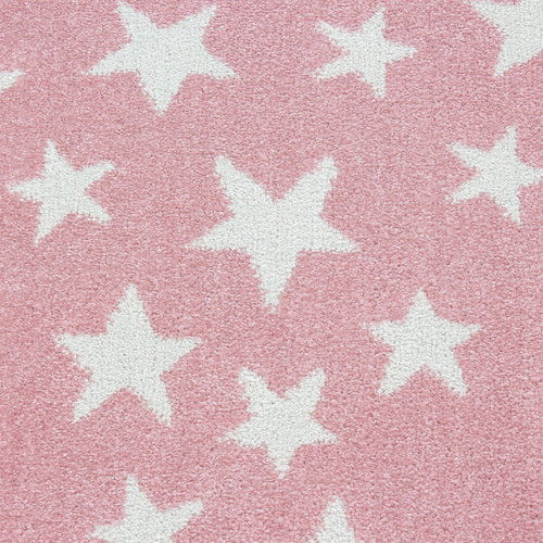 Dětský kusový Bambi 870 pink kruh 120×120 cm kruh - Koberec - Main image