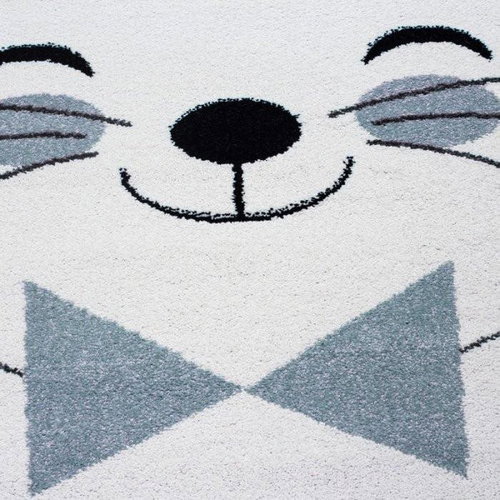 Dětský kusový Kids 550 blue kruh 120×120 cm kruh - Carpet - Main image