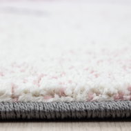 Dětský kusový Kids 560 pink kruh - Koberec