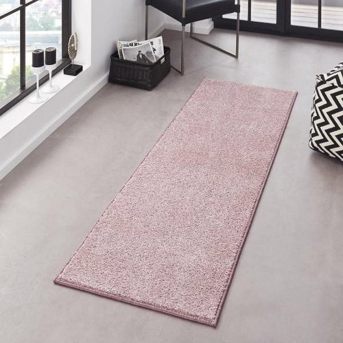 Kobercová sada Pure 102617 Rosa 3 díly: 70×140 cm (2×), 70×240 cm (1×) cm - Koberec - Main image