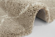 Kusový Allure 104405 Beige/Cream 160×160 cm kruh - Koberec