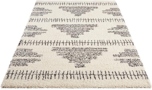 Kusový Allure 105178 Cream Black 80×150 cm - Koberec - Main image