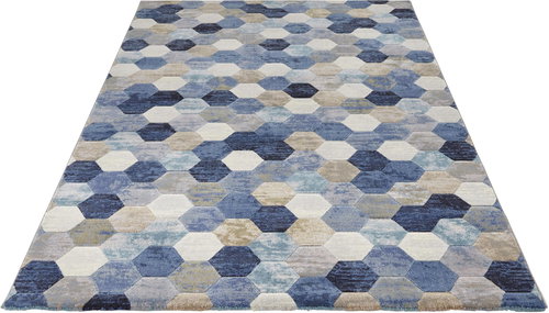 Kusový Arty 103578 Blue/Cream z kolekce Elle 160×230 cm - Koberec - Main image