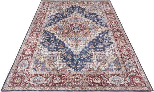 Kusový Asmar 104017 Indigo/Blue 80×200 cm - Carpet - Main image