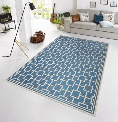 Kusový BOTANY Bay Blau 102481 - venkovní (outdoor) 115×165 cm - Koberec - Main image