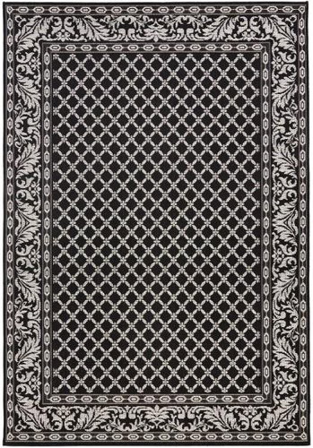 Kusový BOTANY Royal Schwarz 102479 - venkovní (outdoor) 160×230 cm - Koberec - Main image