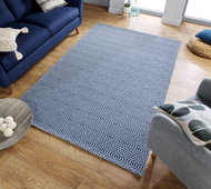 Kusový Cotone Pappel Blue - Koberec