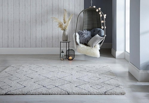 Kusový Dakari Imari Cream/Dark-Grey 120×170 cm - Koberec - Main image