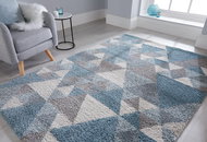 Kusový Dakari Nuru Blue/Cream/Grey - Koberec