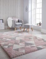 Kusový Dakari Nuru Pink/Cream/Grey - Koberec