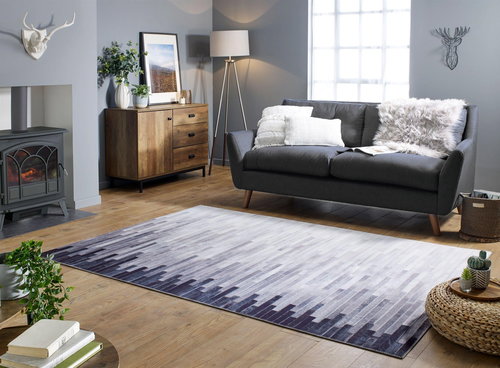 Kusový Dakota Faux Hide Porter Grey 120×170 cm - Koberec - Main image