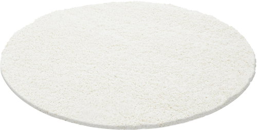 Kusový Dream Shaggy 4000 Cream kruh 80×80 cm kruh - Koberec - Main image