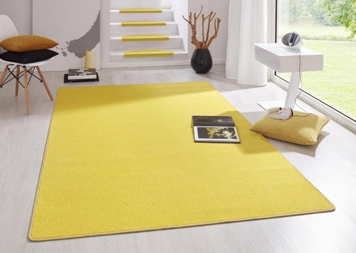 Kusový Fancy 103002 Gelb - žlutý 133×195 cm - Carpet - Main image