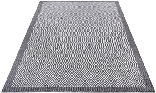 Kusový Flatweave 104823 Silvergrey/Cream 160×230 cm - Koberec - Main image