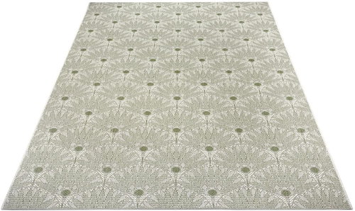 Kusový Flatweave 104862 Green/Cream 120×170 cm - Koberec - Main image