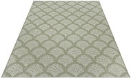 Kusový Flatweave 104868 Green/Cream 160×230 cm - Koberec