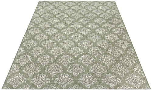 Kusový Flatweave 104868 Green/Cream 160×230 cm - Koberec - Main image