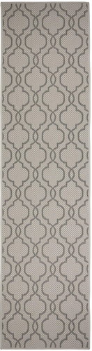 Kusový Florence Alfresco Milan Grey/Black 66×230 cm - Koberec - Main image