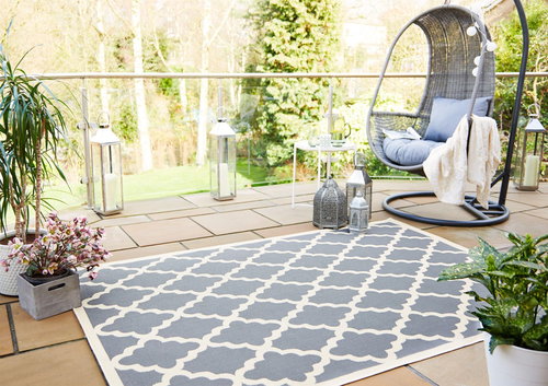 Kusový Florence Alfresco Padua Beige/Anthracite 160×230 cm - Koberec - Main image