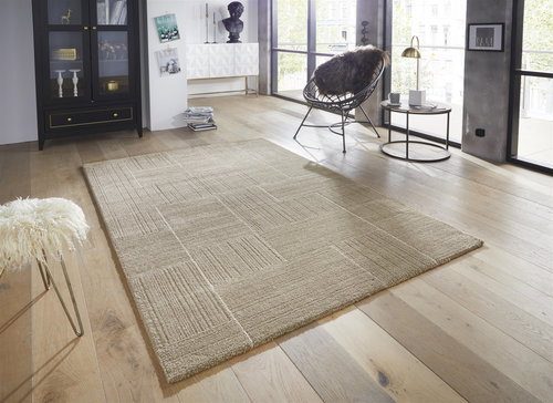 Kusový Glow 103655 Beige/Cream z kolekce Elle 120×170 cm - Koberec - Main image