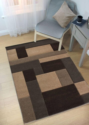 Kusový Hand Carved Cosmos Beige/Brown 120×170 cm - Koberec - Main image