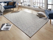 Kusový Harmony Grey Wool 103314 155×230 cm - Koberec
